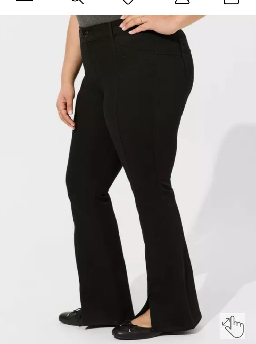 Torrid 14 Bombshell Flare Super Soft High-Rise Jean